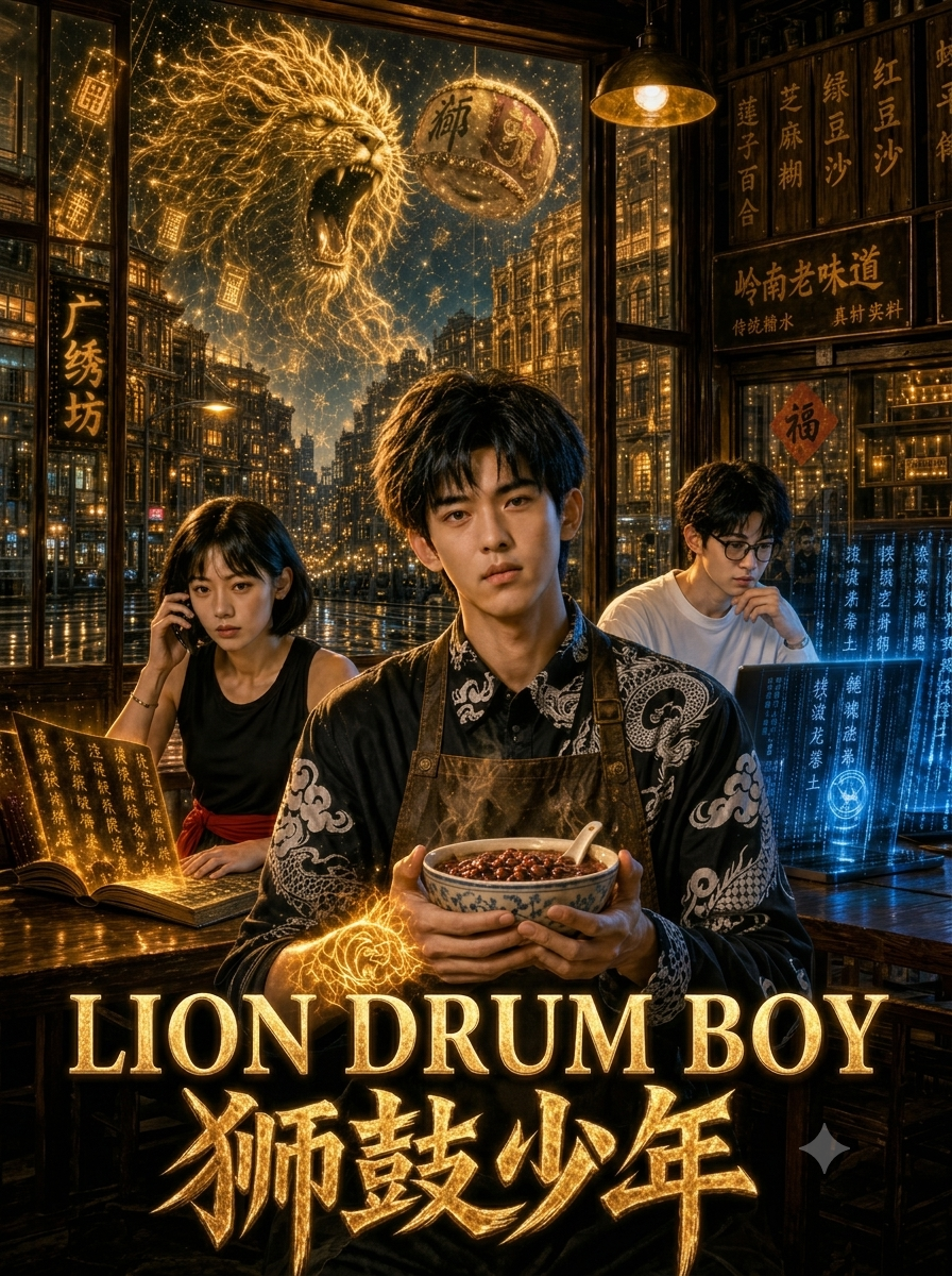 The Lion-Drumming Youth poster