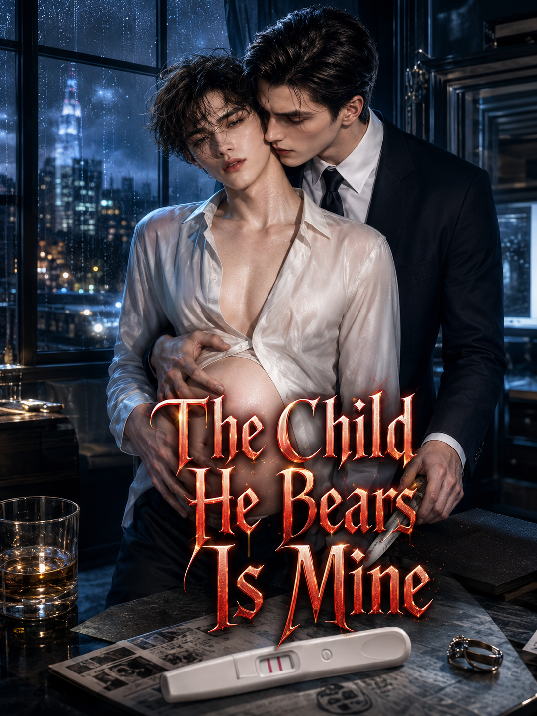 The child he bears is mine poster