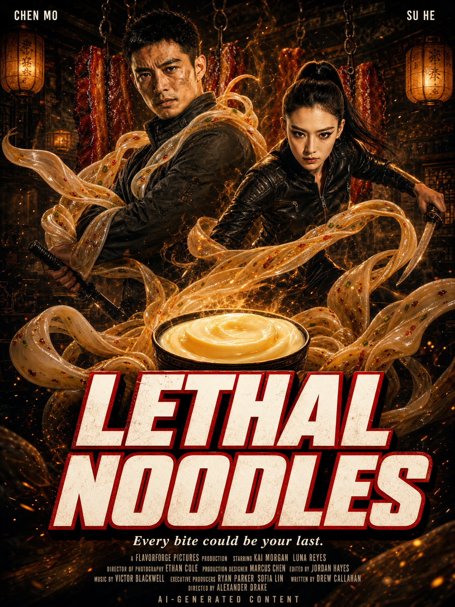 Lethal Noodles poster