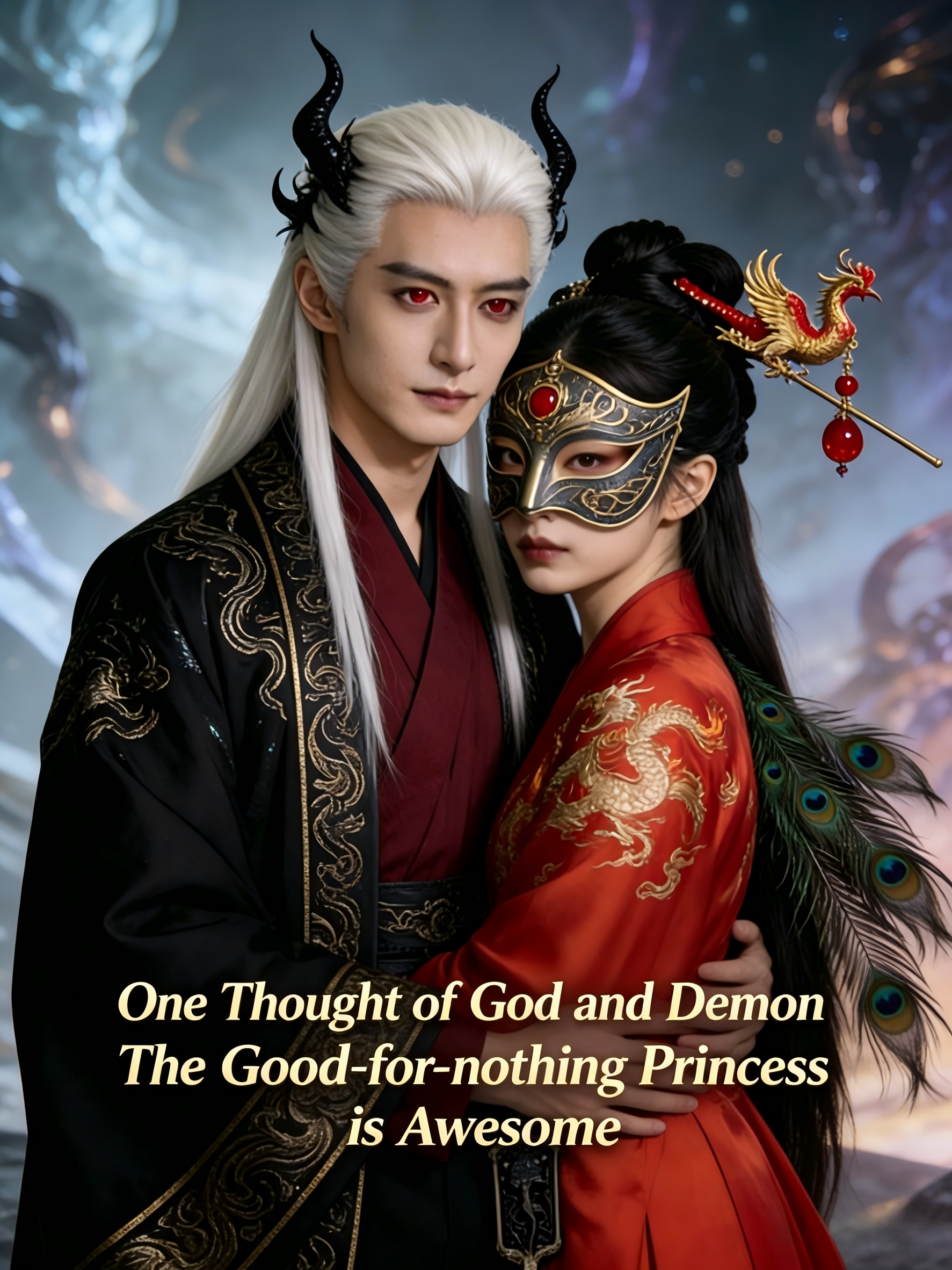 OneThought of God and Demon The Good for nothing Princess is Awesome poster