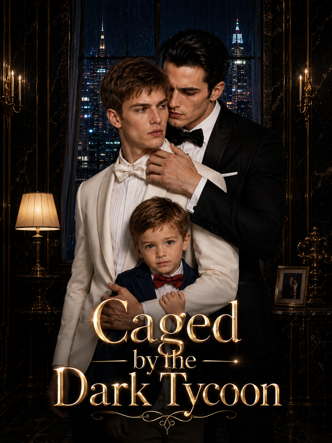 Caged by the Dark Tycoon poster