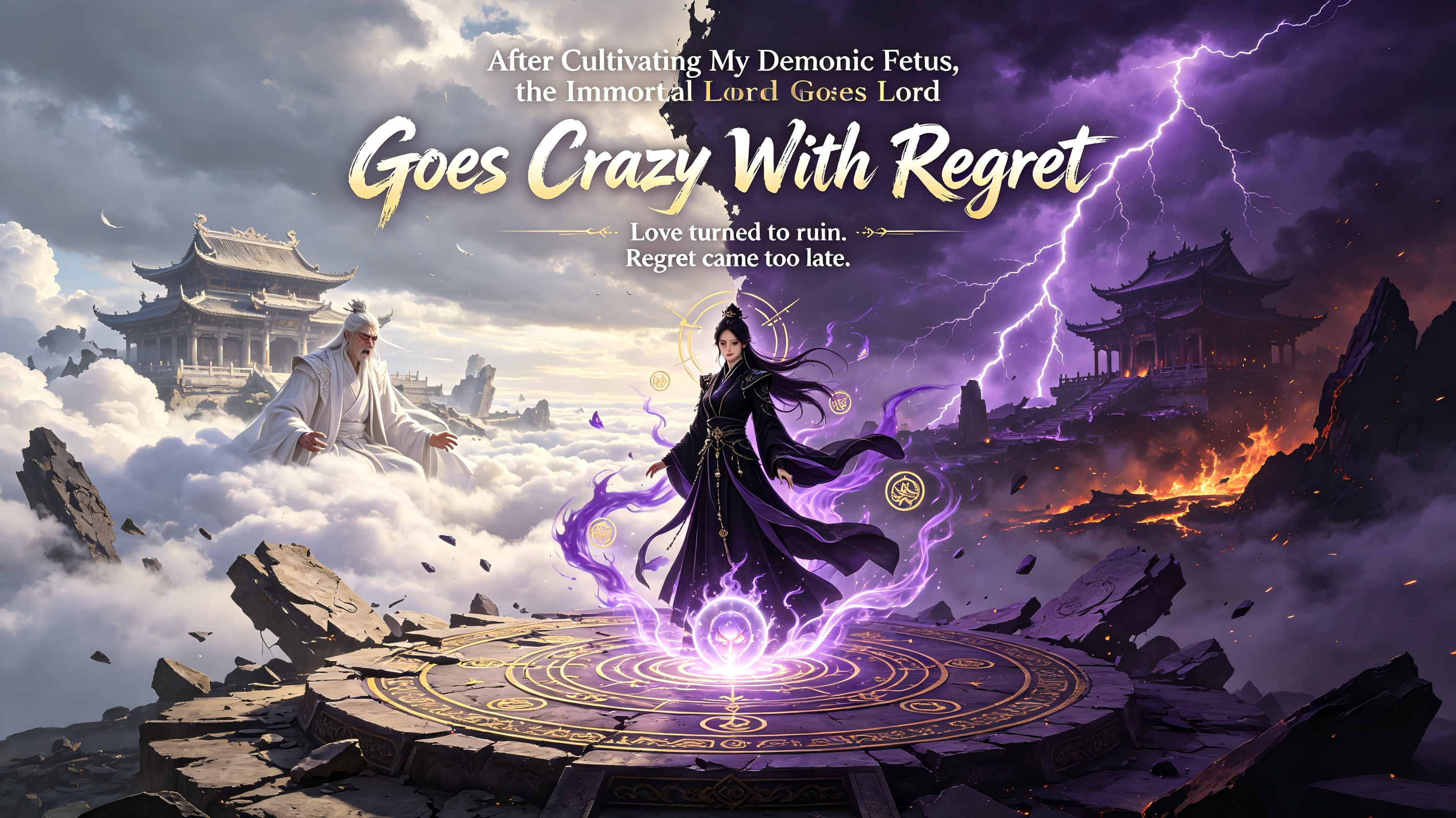 After Cultivating My Demonic Fetus, the Immortal Lord Goes Crazy With Regret poster
