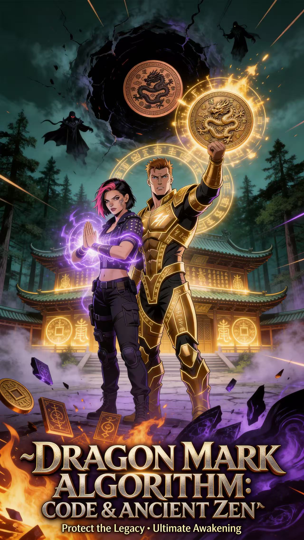 (Dragon Mark Algorithm: Code & Ancient Zen) poster