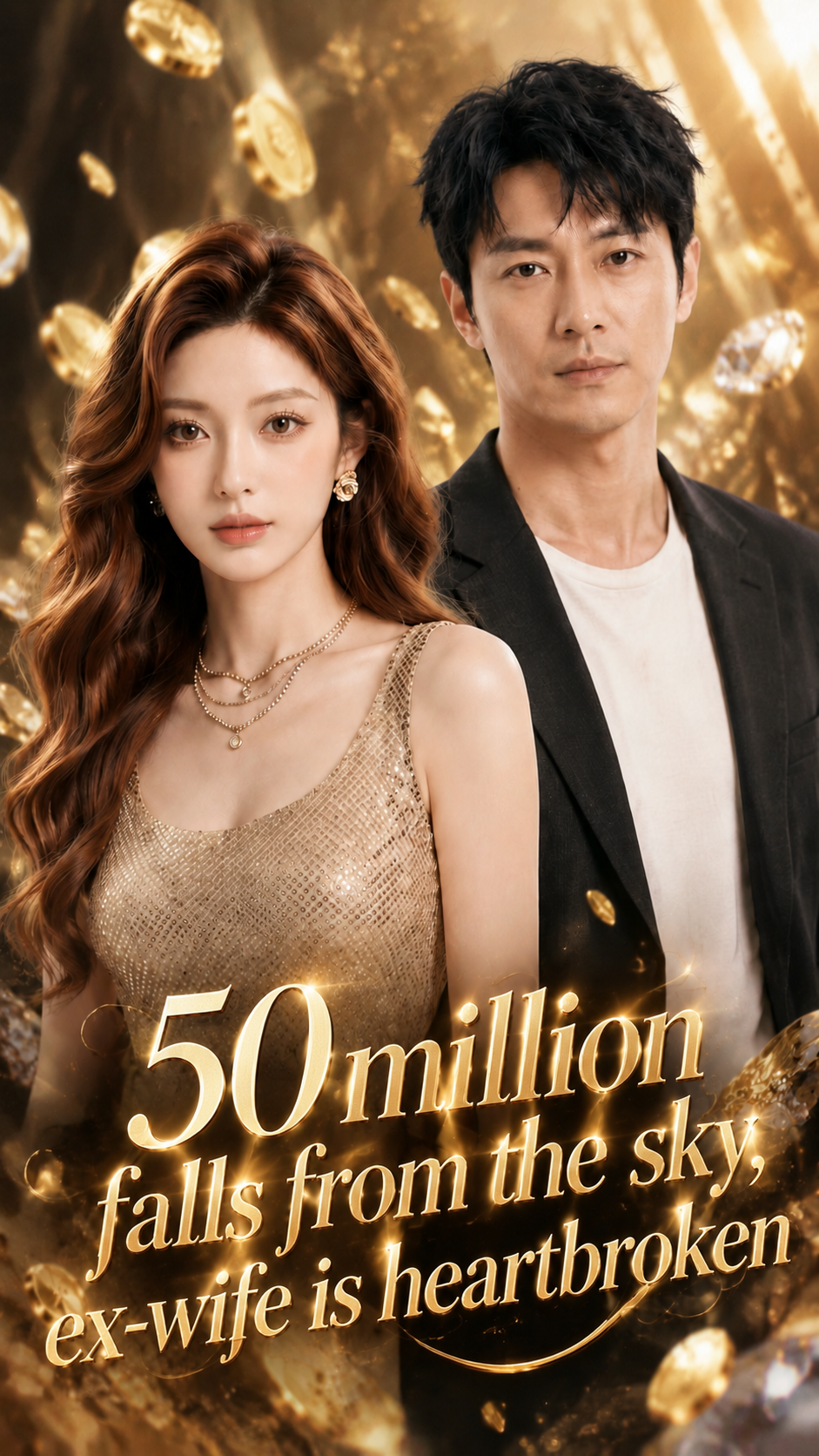 50 million falls from the sky, ex-wife is heartbroken poster