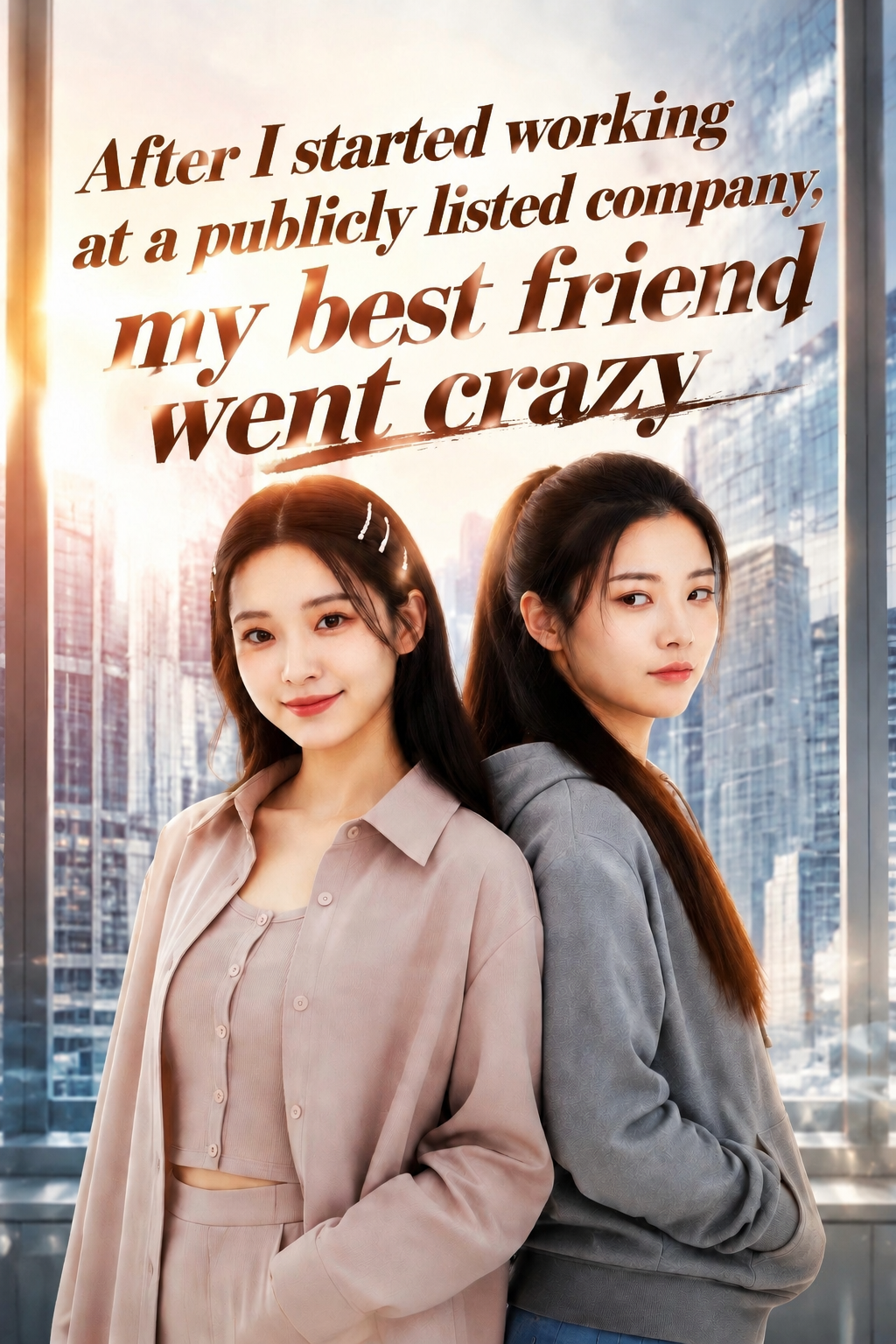 After I started working at a publicly listed company, my best friend went crazy poster