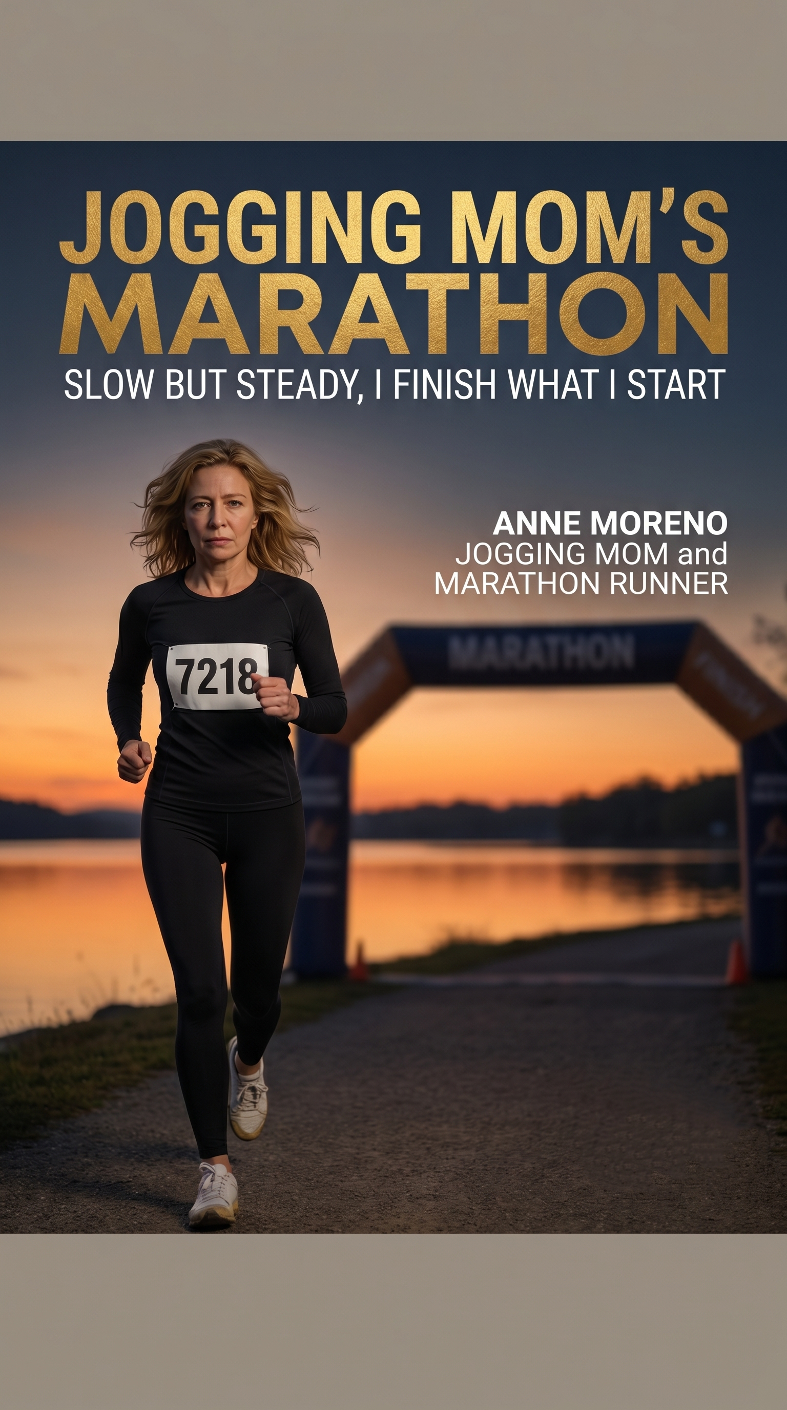 Jogging Mom's Marathon poster