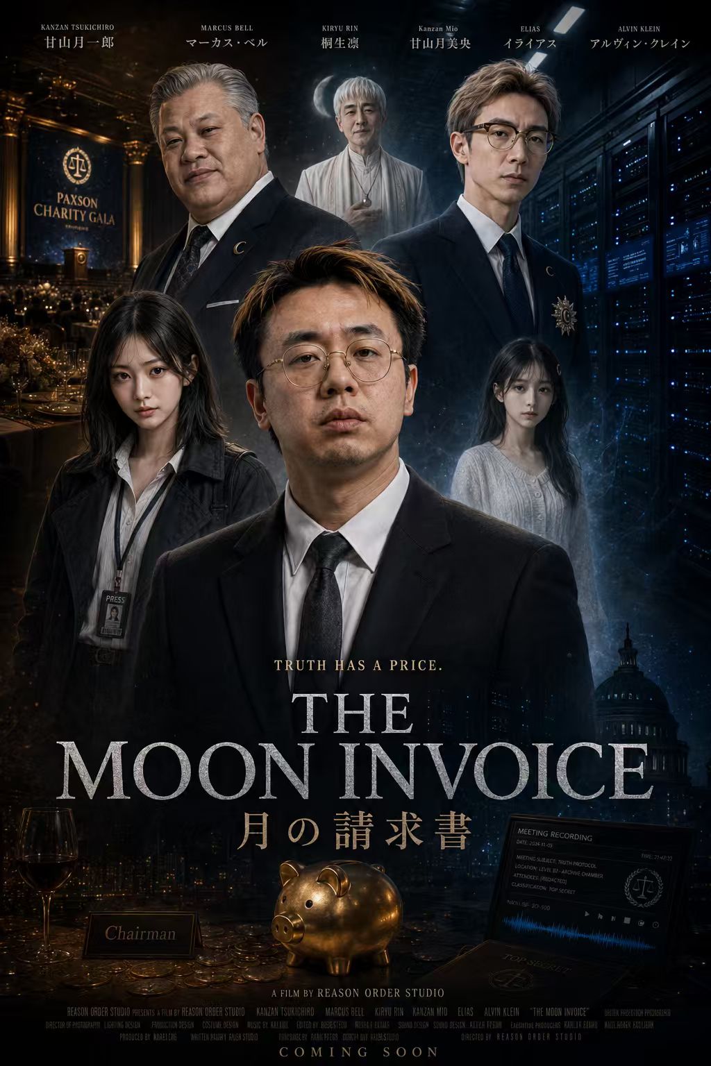 The Moon Invoice poster