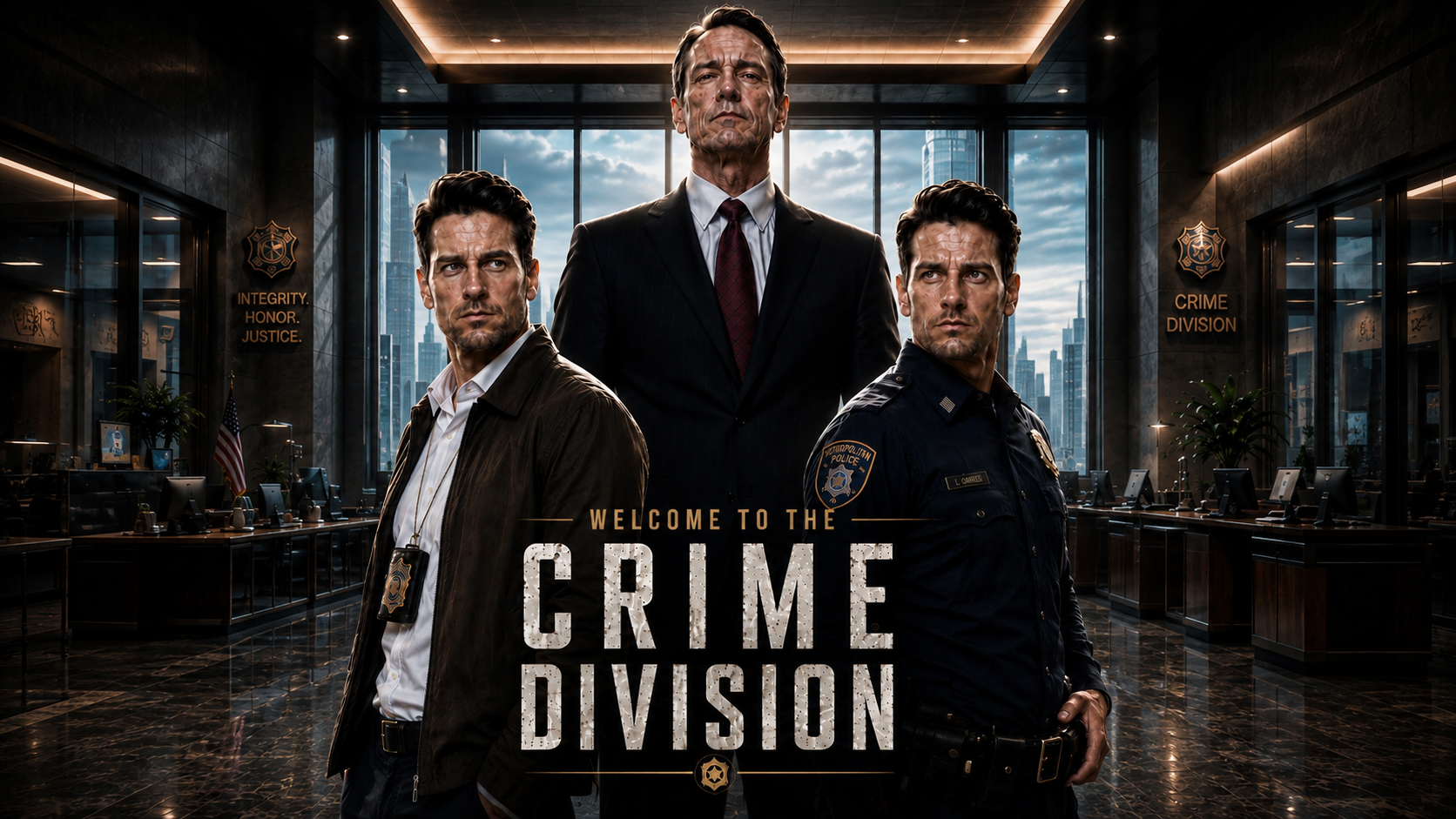 Welcome to the Crime Division poster