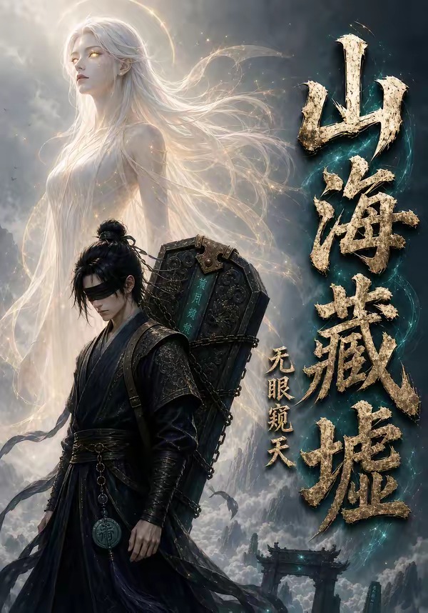 Mountains and seas hide ruins, with no eyes peering at the sky poster