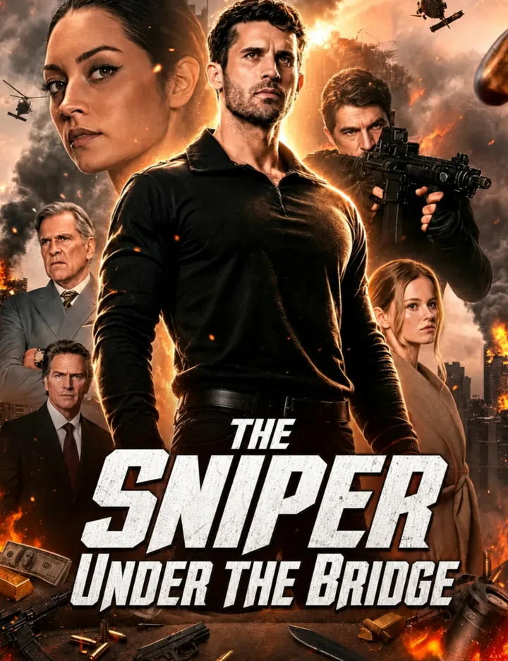 THE SNIPER UNDER THE BRIDGE poster