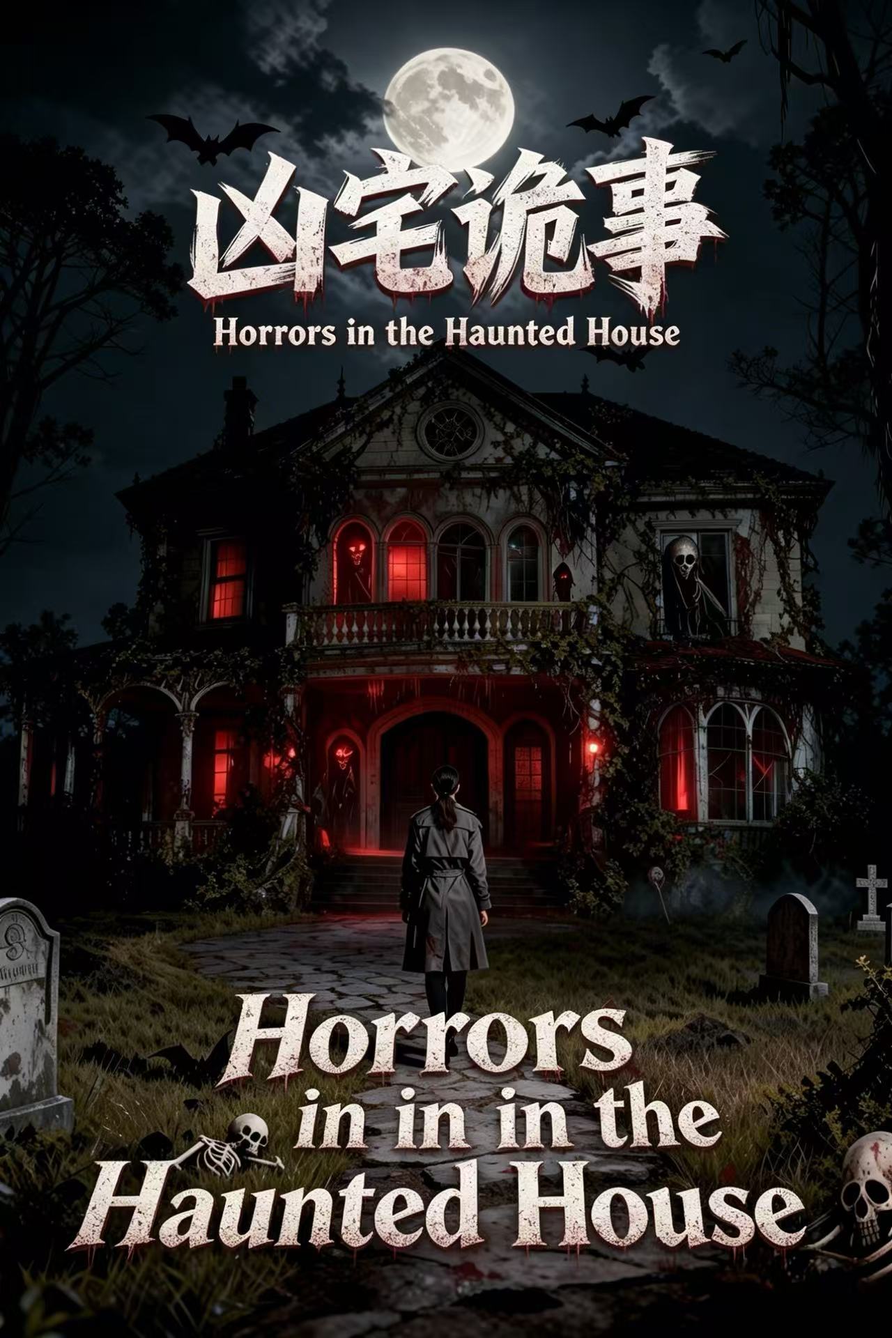 Horrors in the Haunted House poster