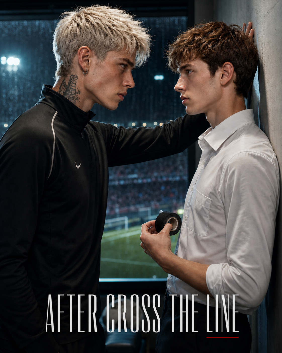 After Cross the Line poster