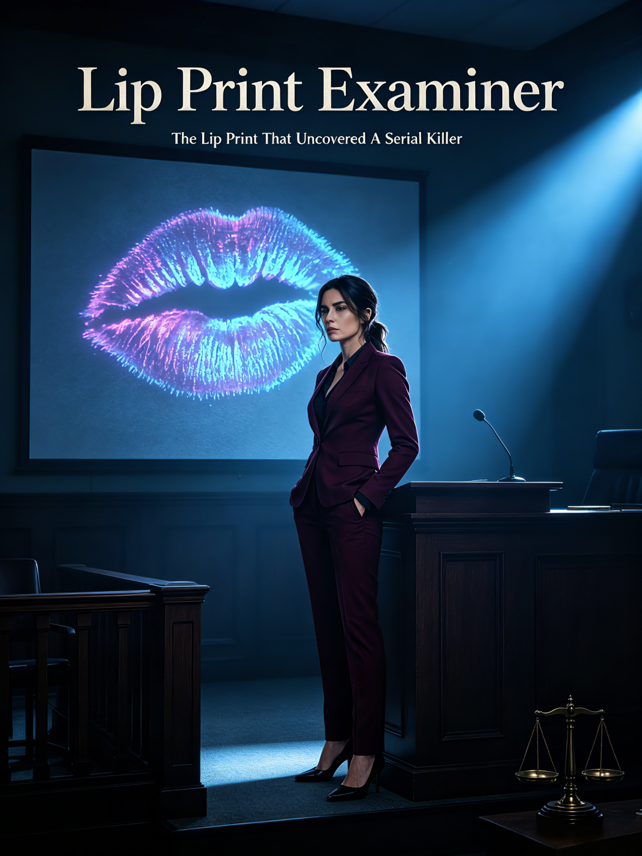 Lip Print Examiner poster