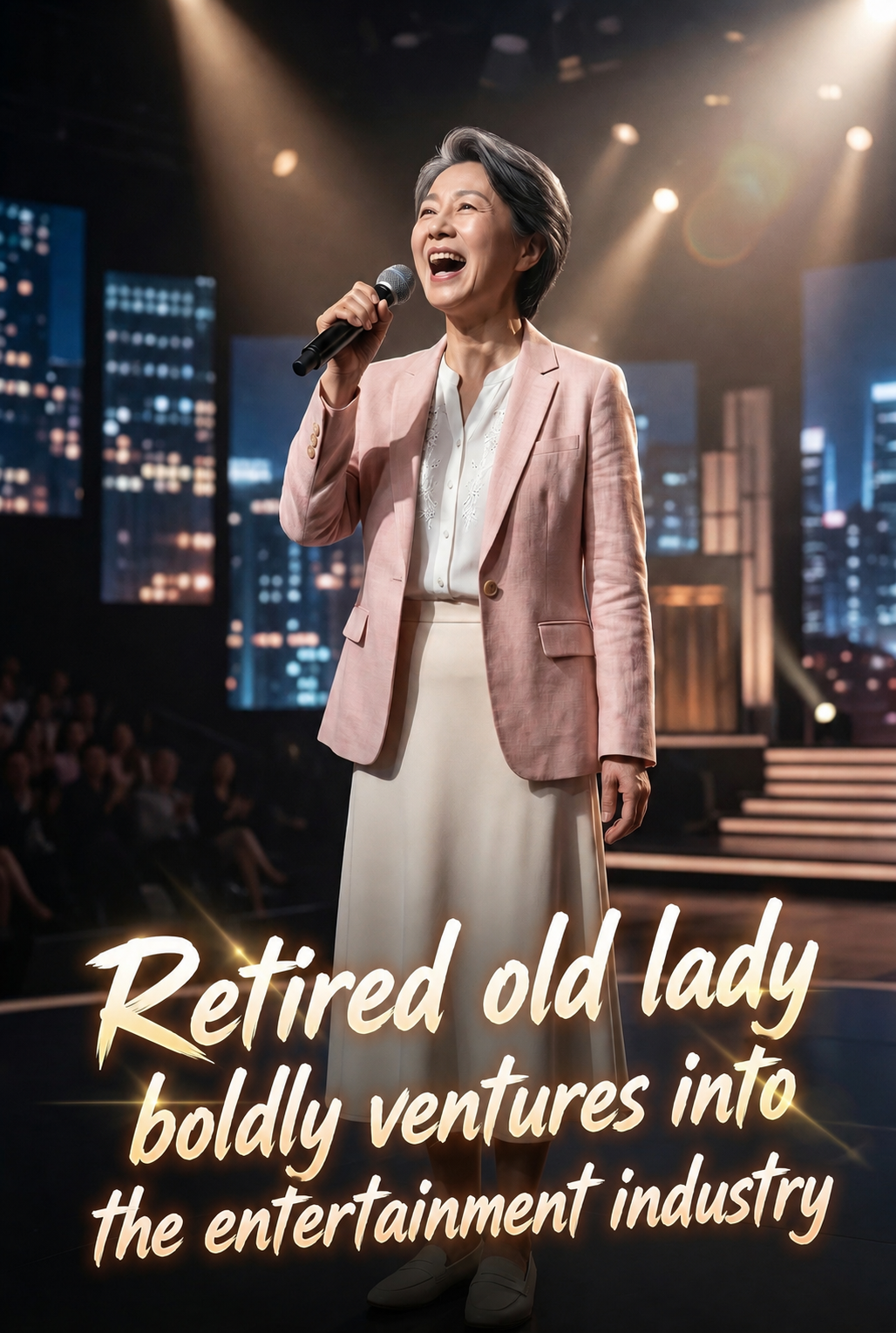 Retired old lady boldly ventures into the entertainment industry poster
