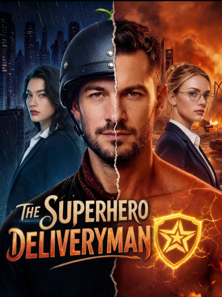 The Superhero Deliveryman poster