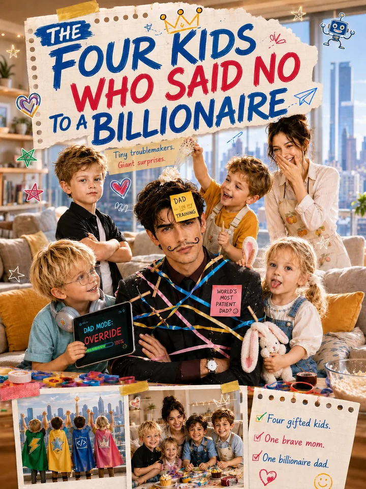 The Four Kids Who Said No to a Billionaire poster