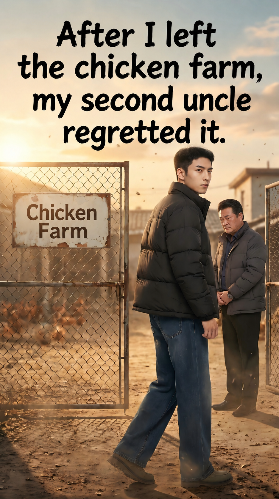After I left the chicken farm, my second uncle regretted it. poster