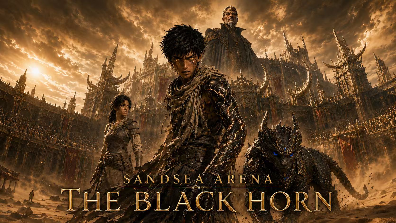 Sandsea Beast Arena: The Black Horn poster