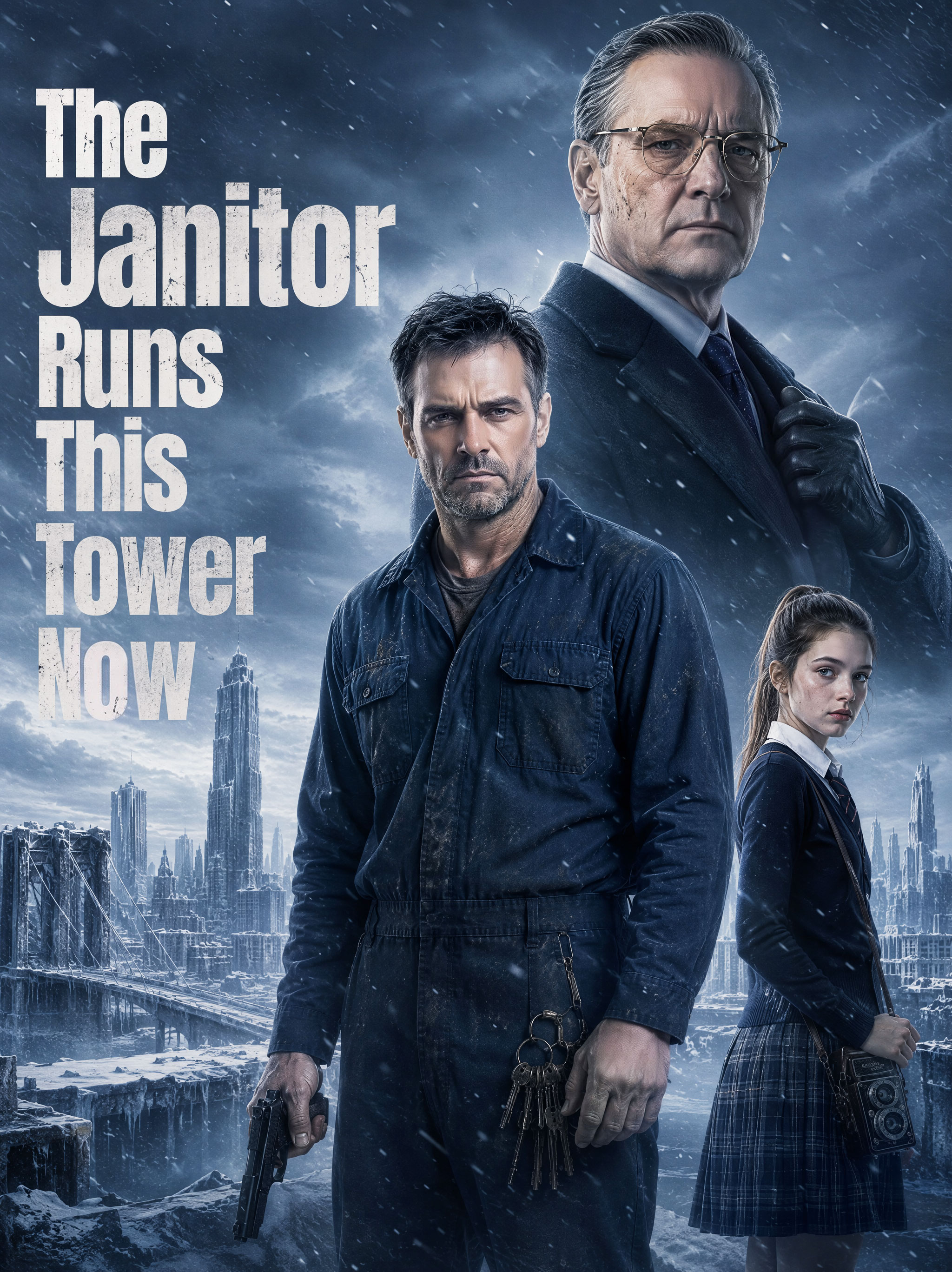 (The Janitor Runs This Tower Now) poster