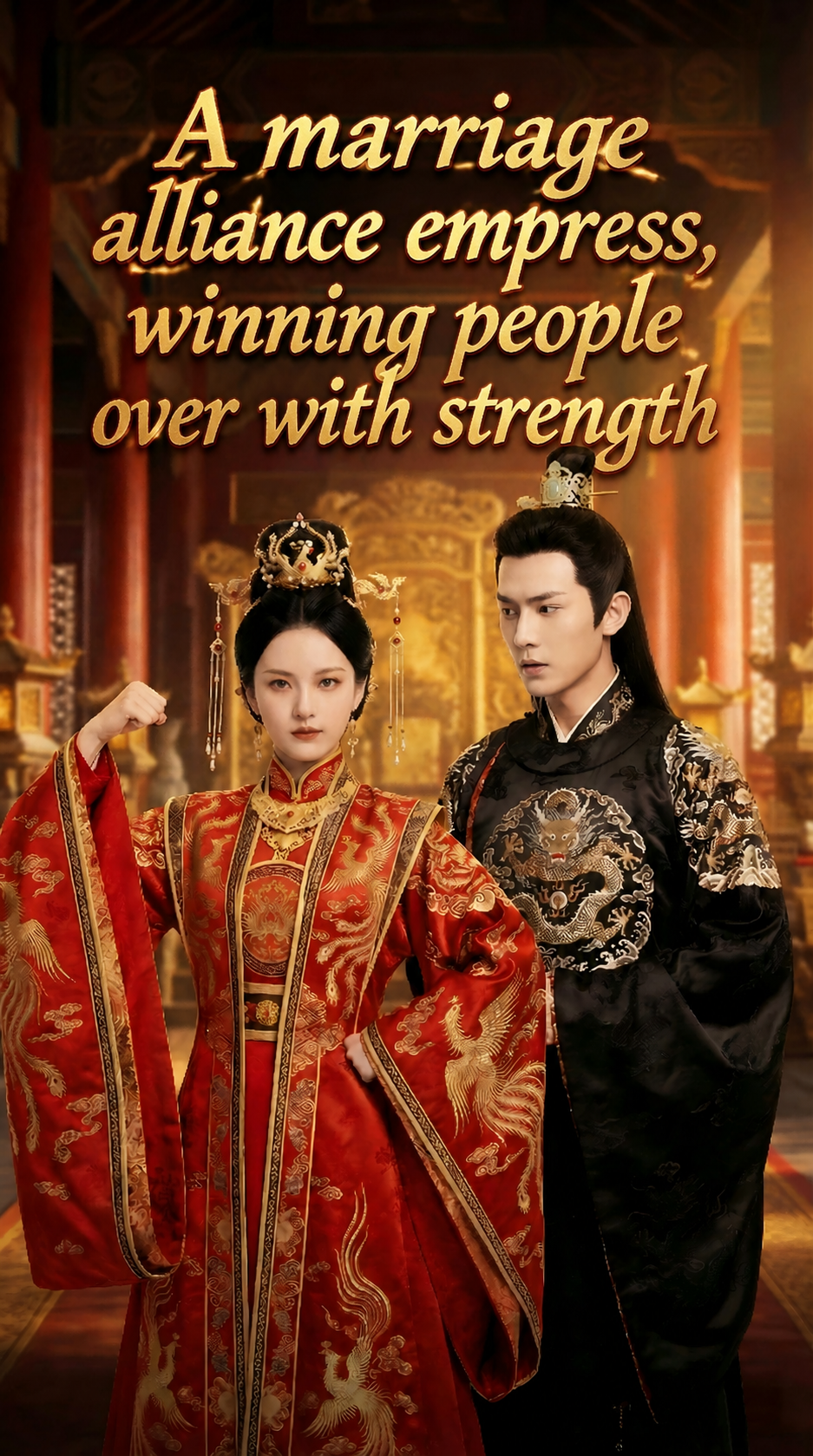A marriage alliance empress, winning people over with strength poster