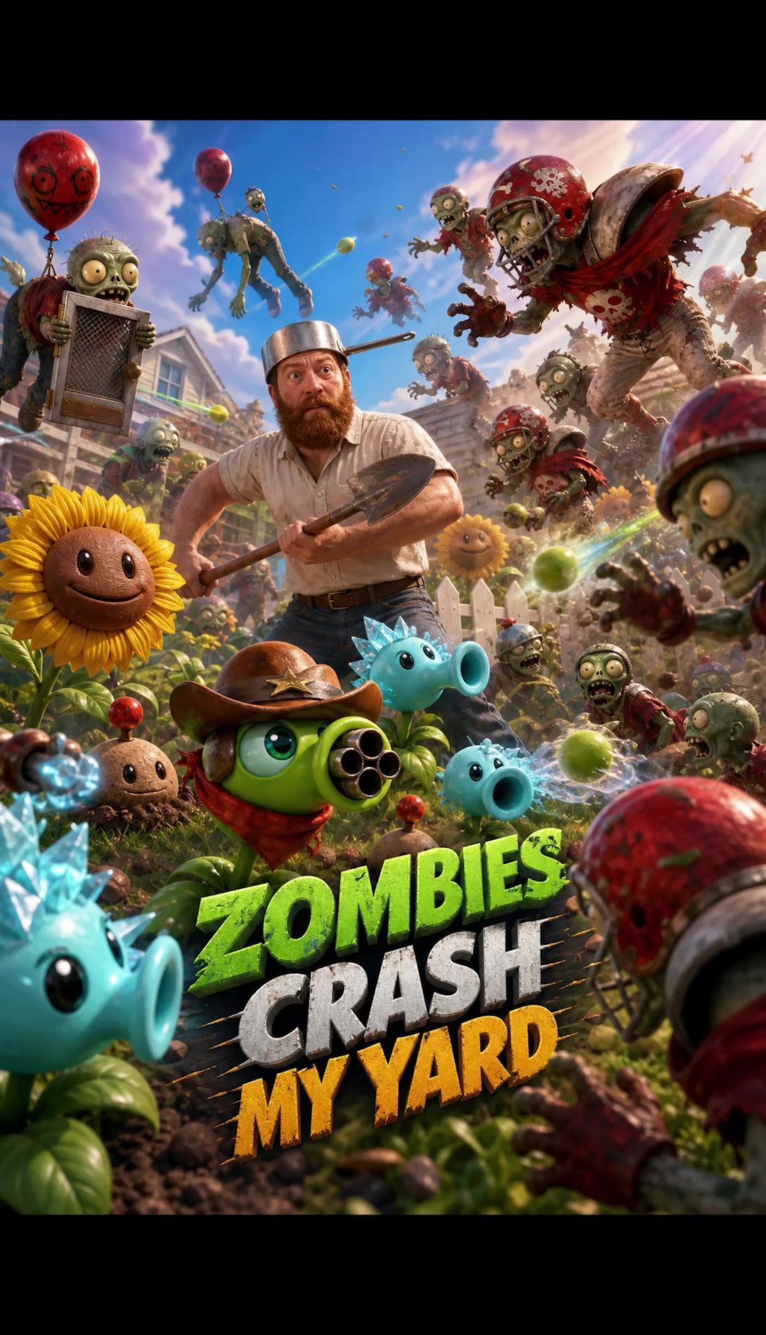 Zombies Crash My Yard poster
