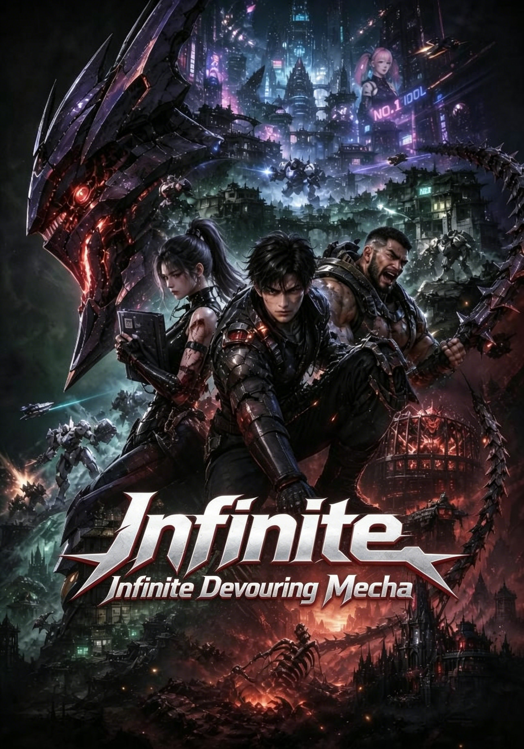 Infinite Devouring Mecha poster