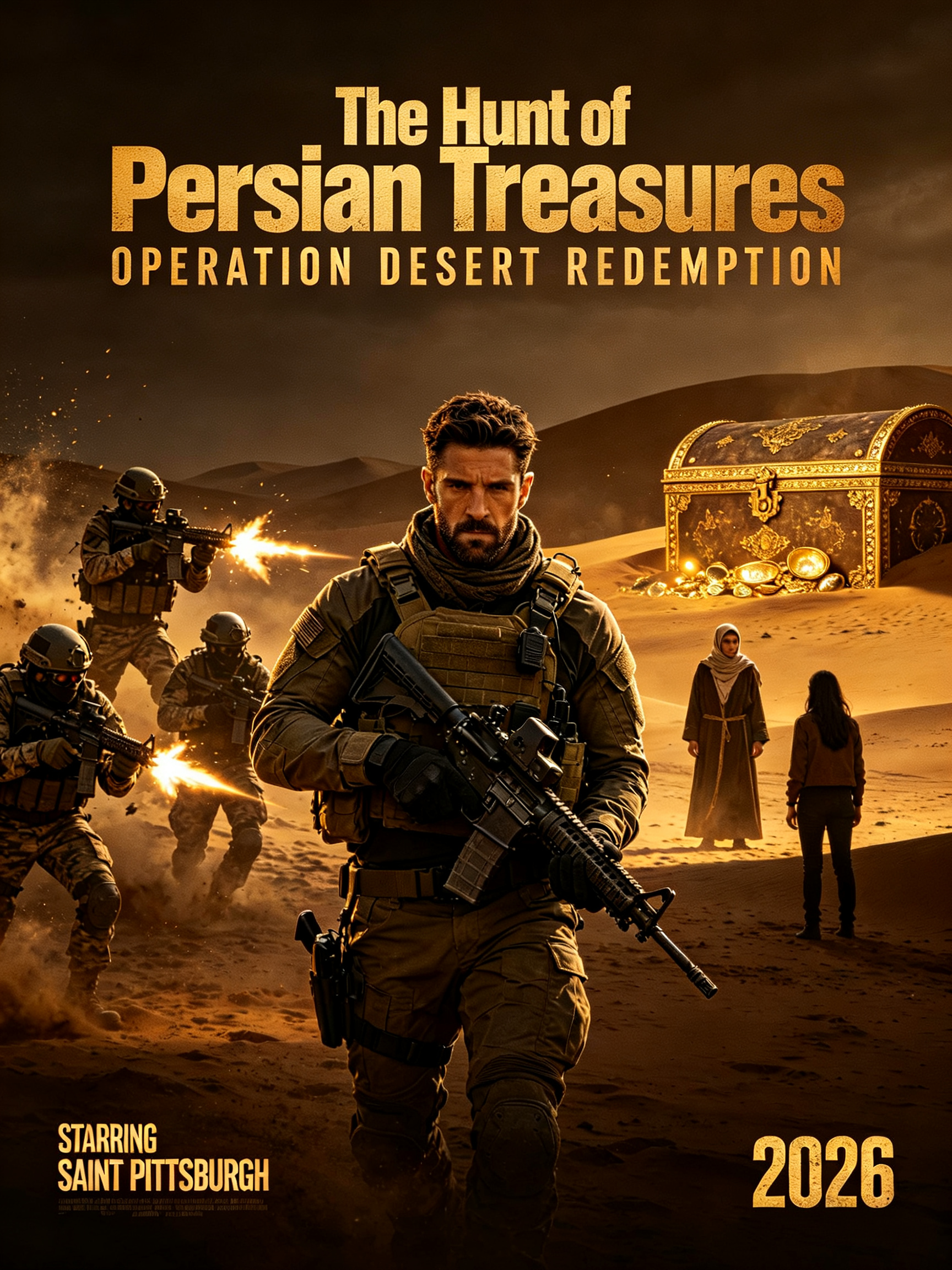 The Hunt of Persian Treasures poster