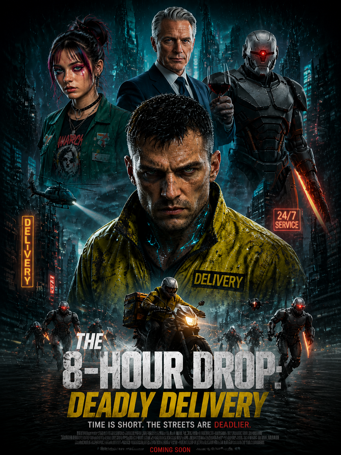 The 8-Hour Drop: Deadly Delivery poster