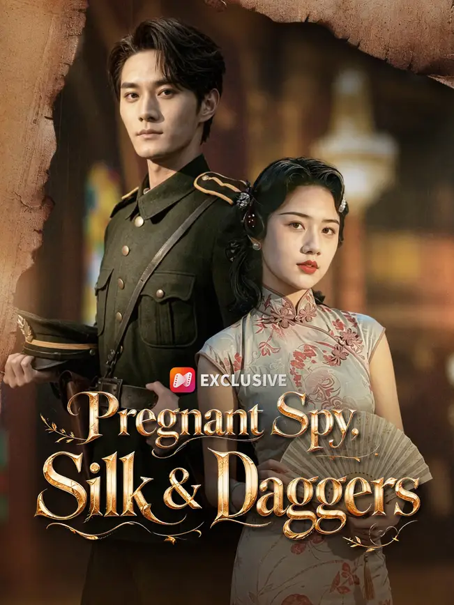 Pregnant Spy, Silk & Daggers poster