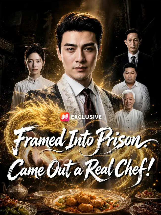 Framed Into Prison. Came Out a Real Chef! poster
