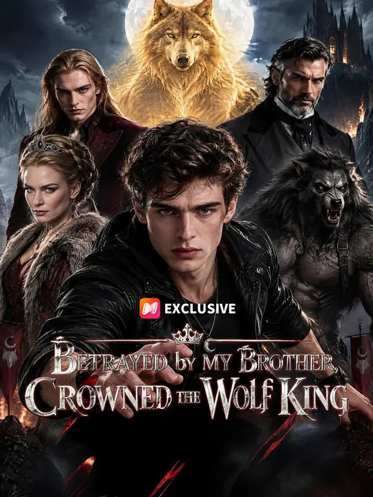 BETRAYED BY MY BROTHER, CROWNED THE WOLF KING poster
