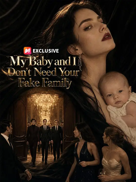 My Baby and I Don't Need Your Fake Family poster
