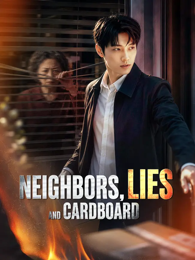 Neighbors, Lies, and Cardboard poster