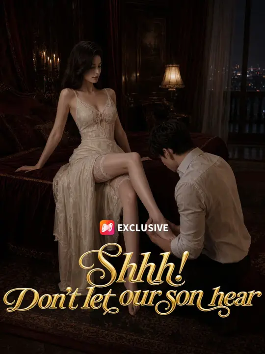 Shhh! Don't let our son hear poster