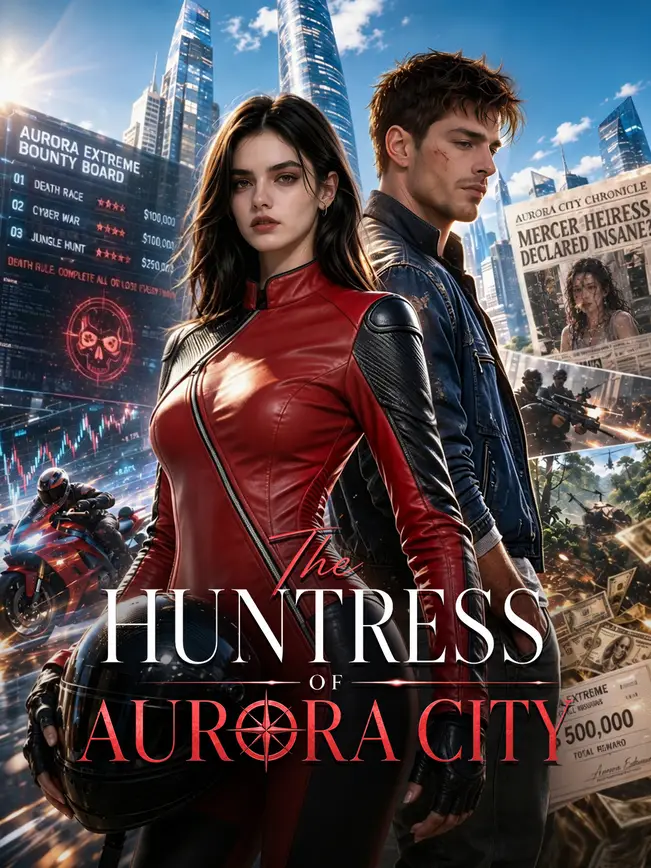 The Huntress of Aurora City cover