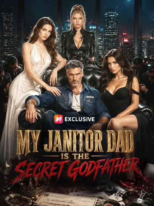 My Janitor Dad is the Secret Godfather poster