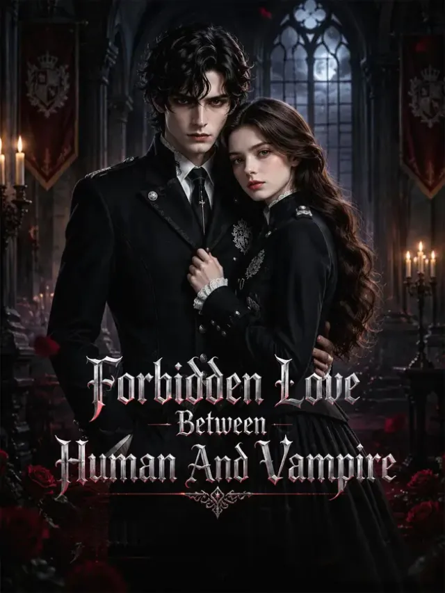 Forbidden love between human and vampire cover