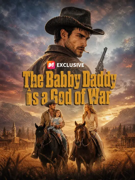 The Baby Daddy Is a God of War poster