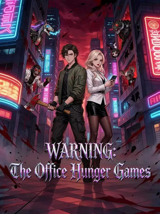 WARNING: The Office Hunger Games poster