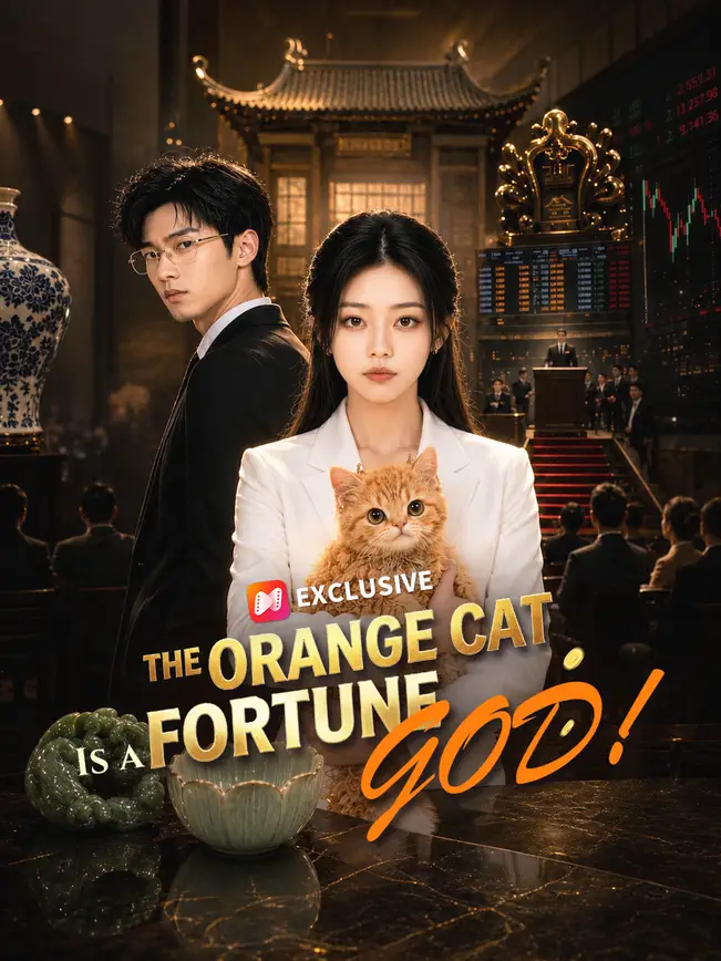 The Orange Cat Is A Fortune God! poster