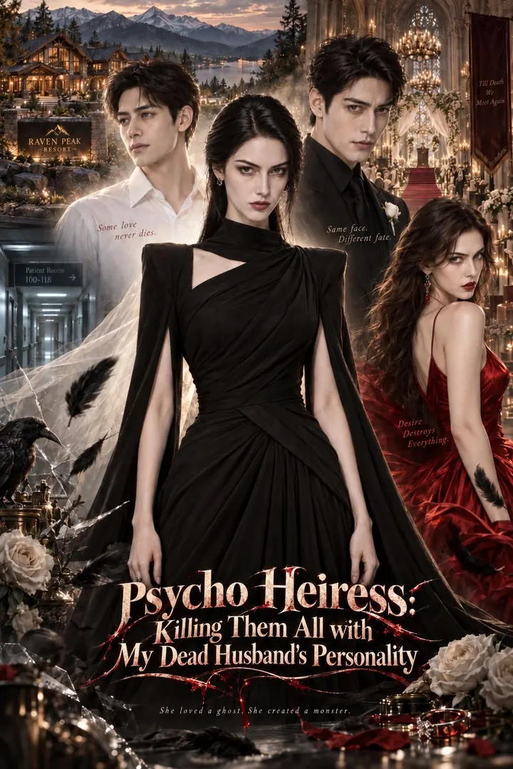 Psycho Heiress: Killing Them All with My Dead Husband's Personality poster