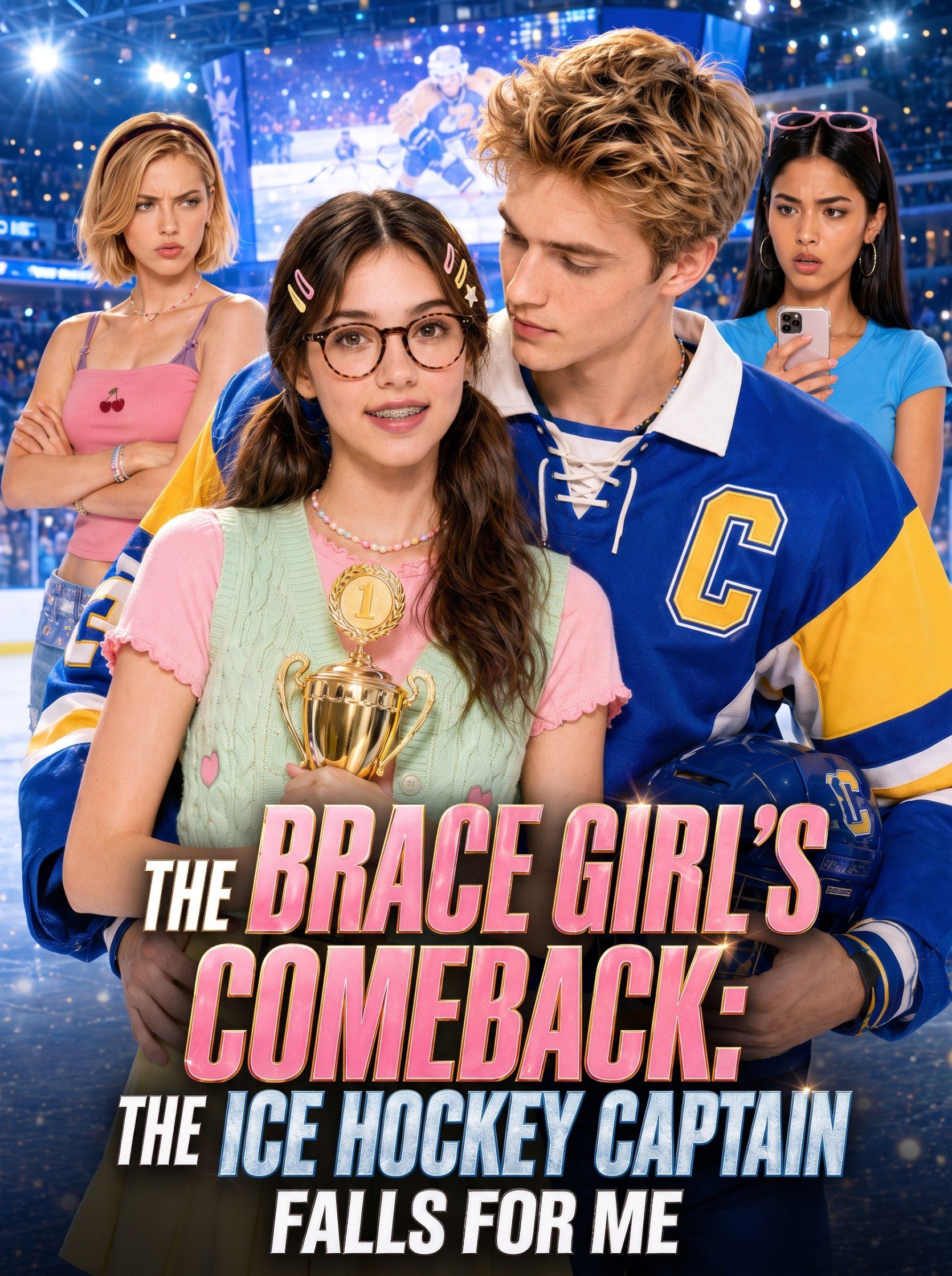 The Brace Girl's Comeback The Ice Hockey Captain Falls for Me poster