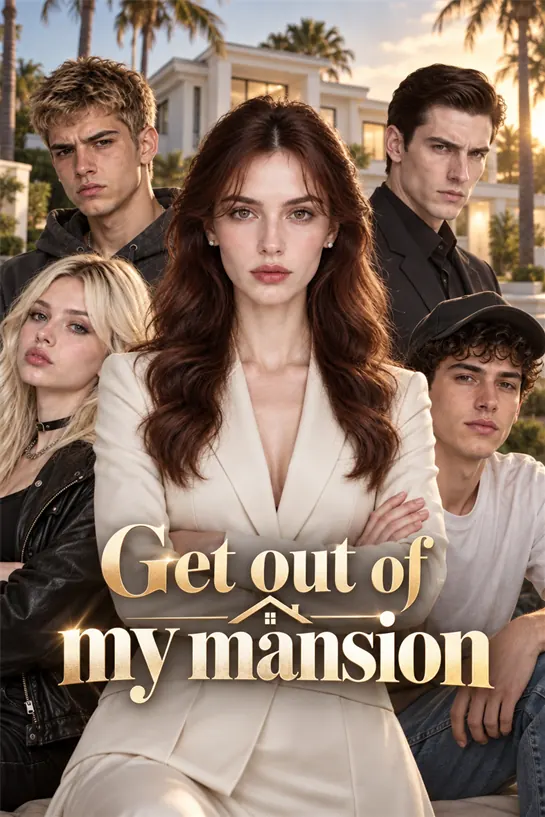 Get out of my mansion poster