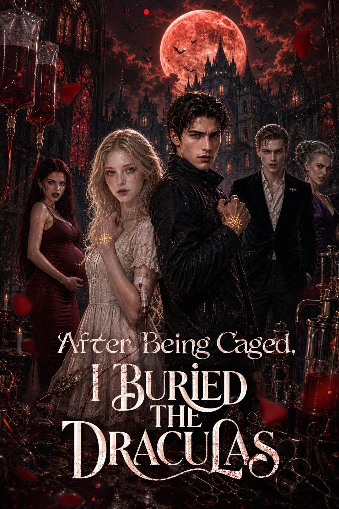 After Being Caged, I Buried the Draculas poster