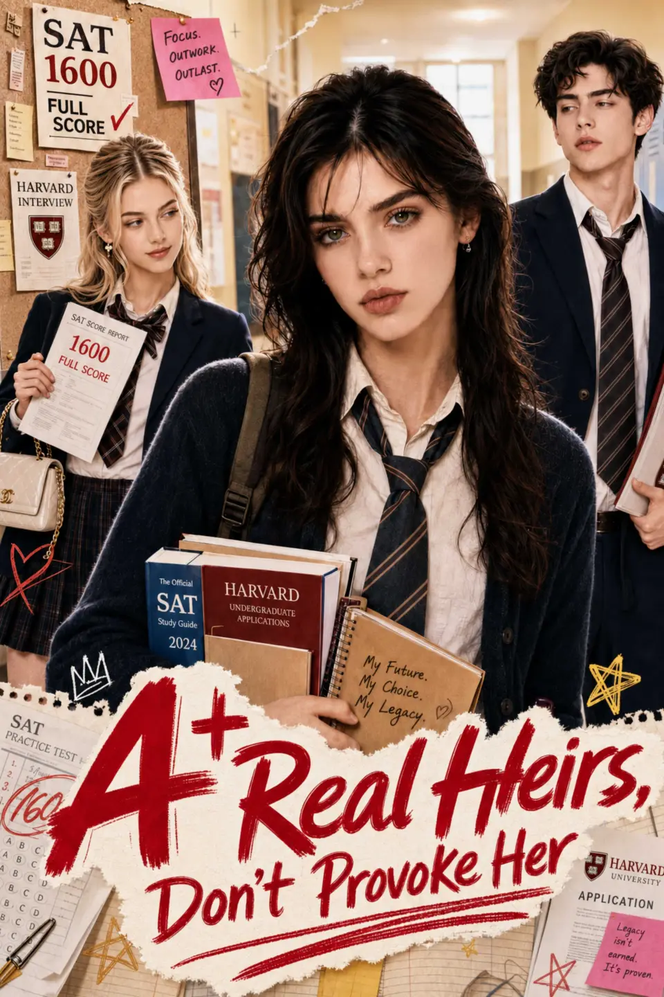 real heirs don't provoke her poster