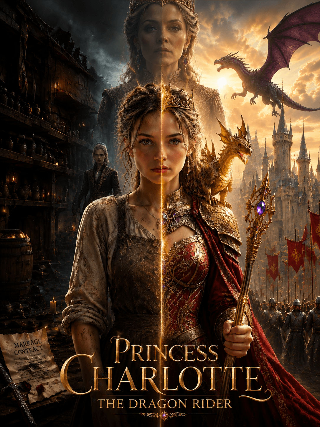 Princess Charlotte the Dragon Rider poster