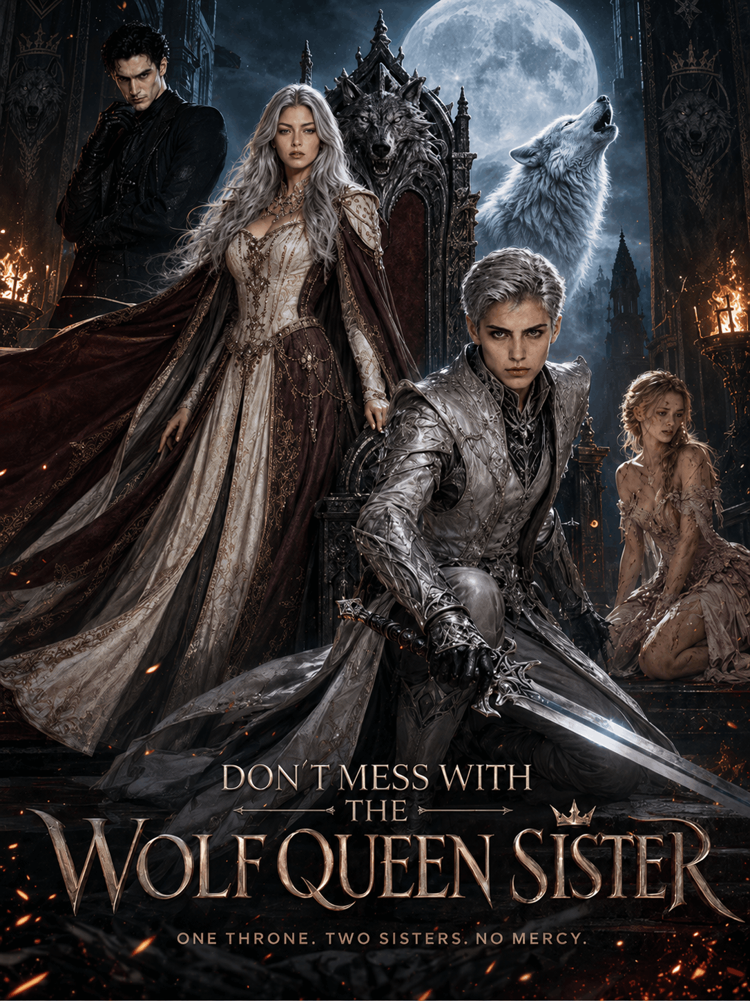 Don't Mess with the Wolf Queen Sister poster