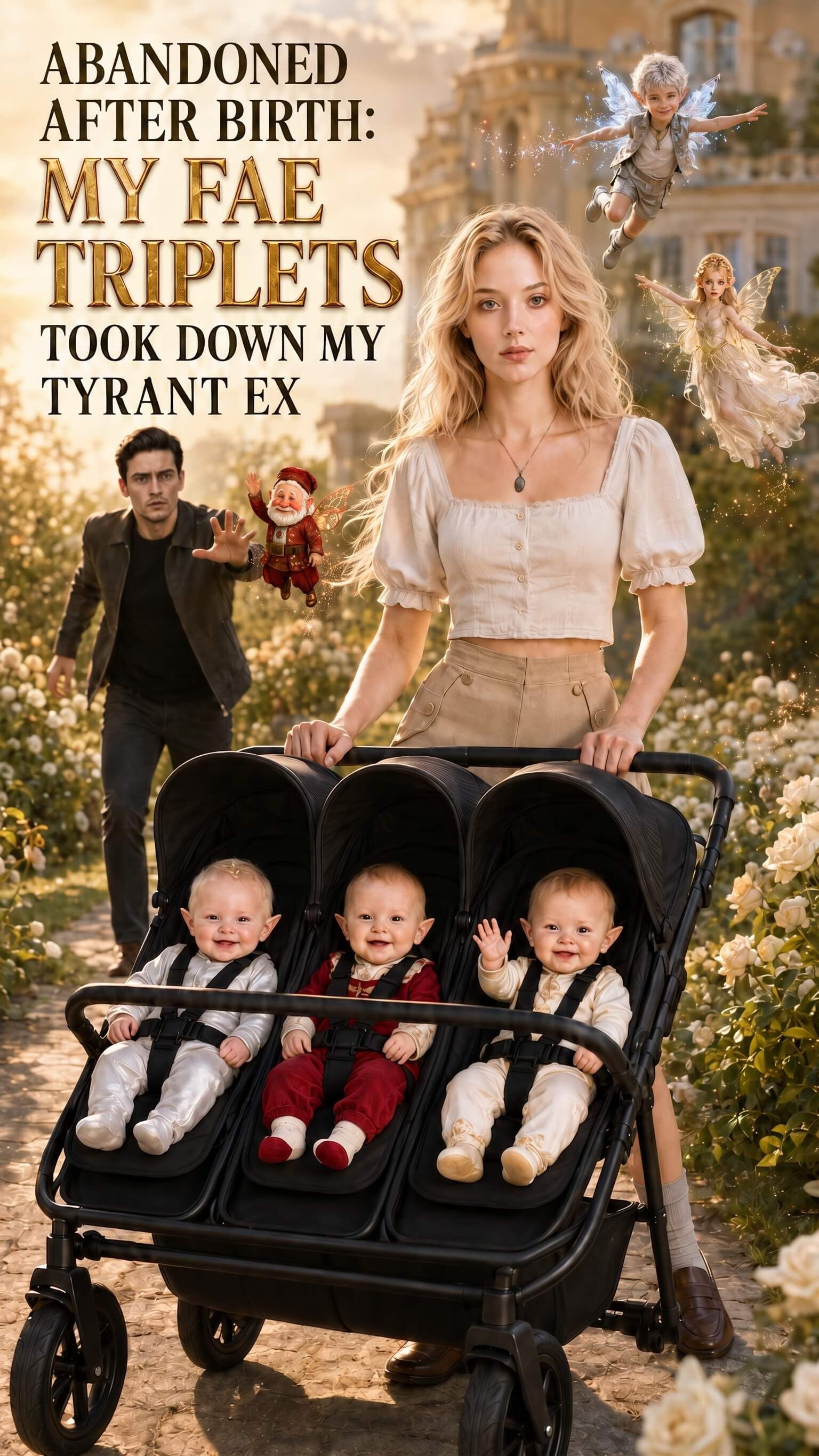 Abandoned After Birth My Fae Triplets Took Down My Tyrant Ex poster