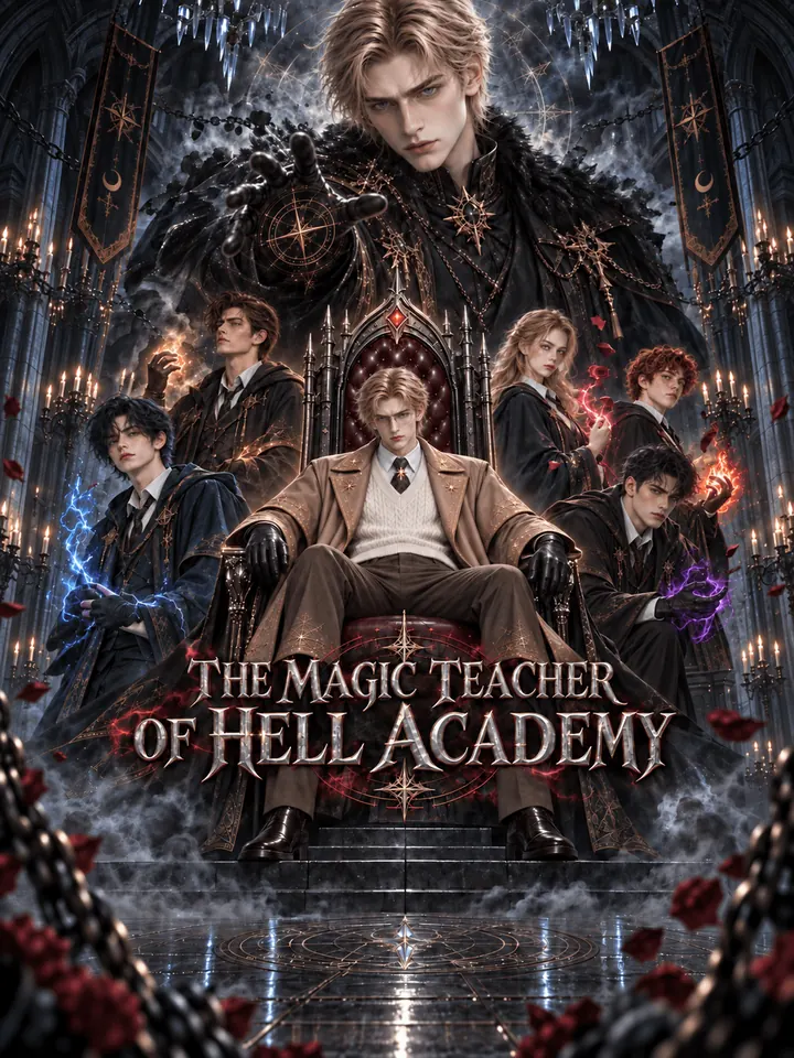 THE MAGIC TEACHER   OF HELL ACADEMY poster