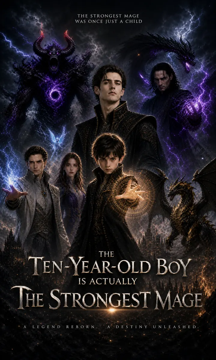 THE TEN-YEAR-OLD BOY IS ACTUALLY THE STRONGEST MAGE poster